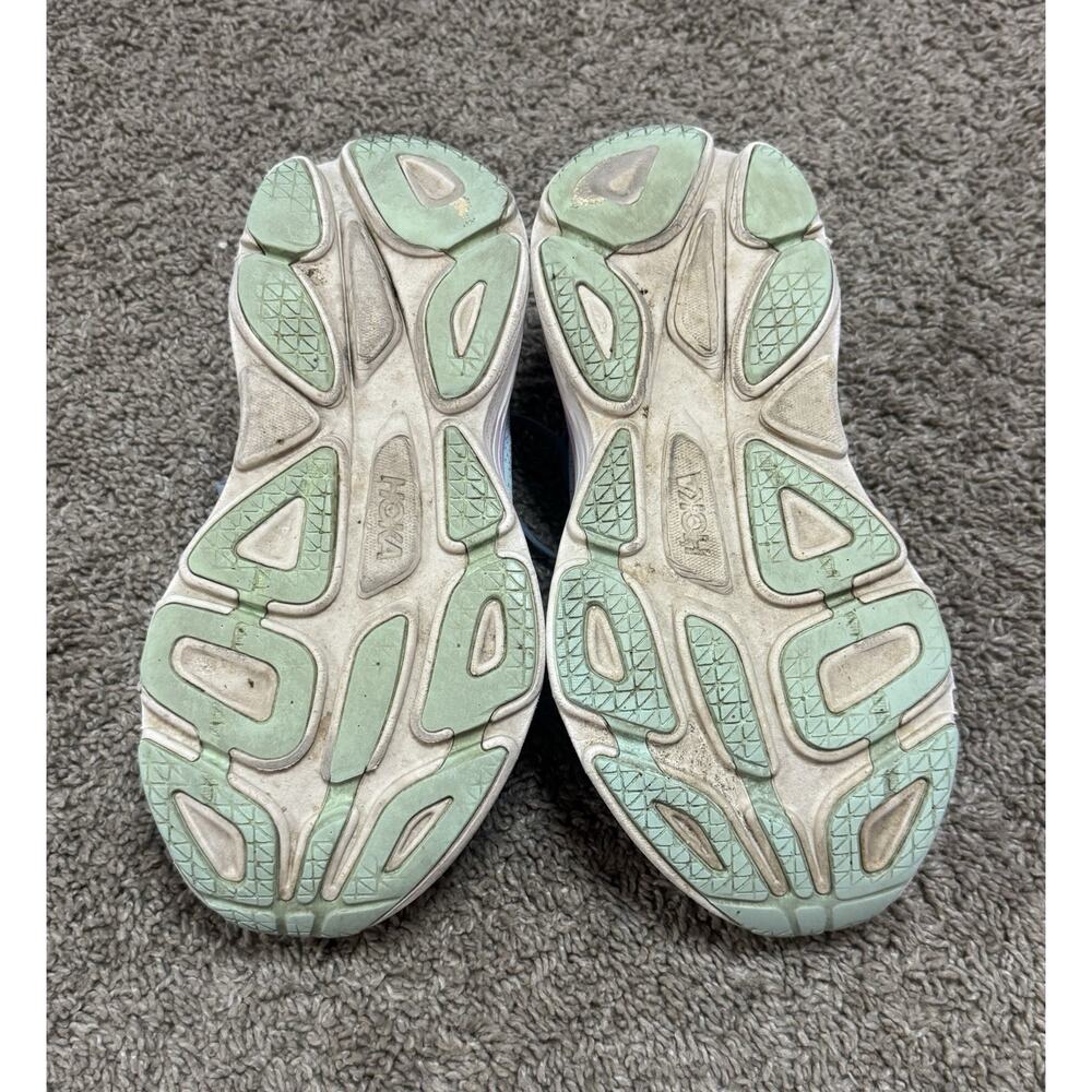 HOKA ONE ONE Bondi 8 Running Shoes Chalk Violet Pastel Lilac Sneaker Sz 8 Wide - Picture 10 of 11